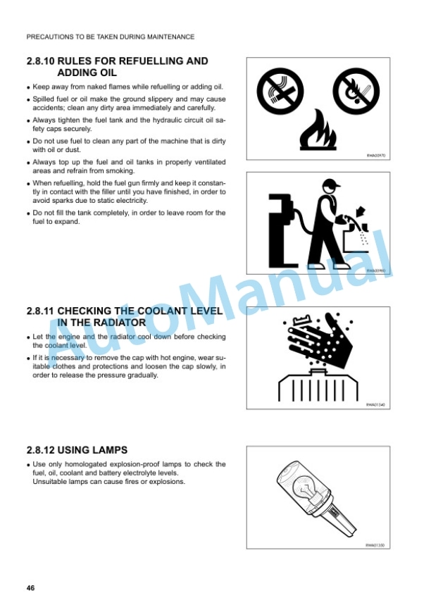 Alternative view of Komatsu SK818-5 Skid Steer Loader Operation and Maintenance Manual WEAM004502