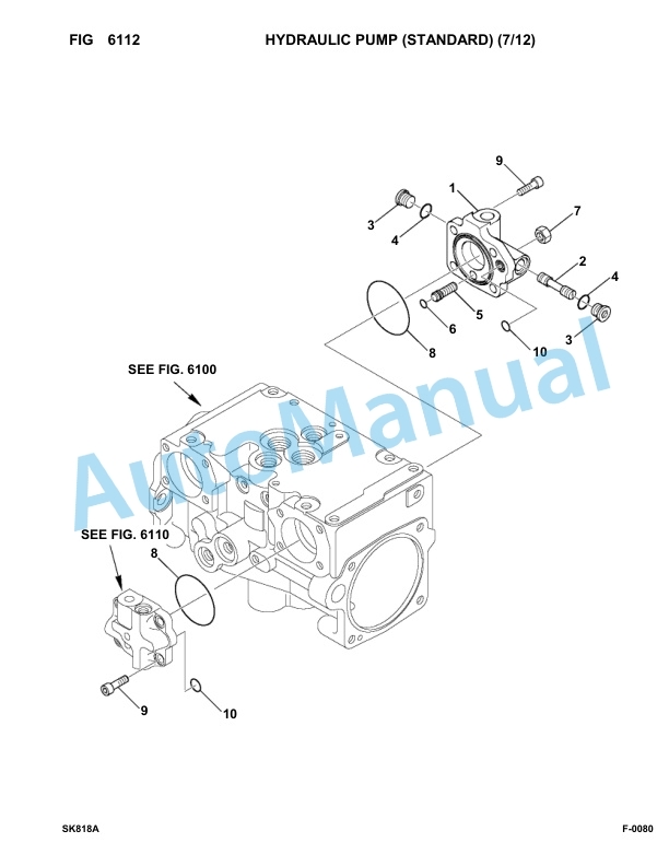 Komatsu SK818-5 USA Skid Loader Parts Manual 37BF50003-up 3 Komatsu SK818-5 USA Skid Loader Parts Manual 37BF50003-up-3
