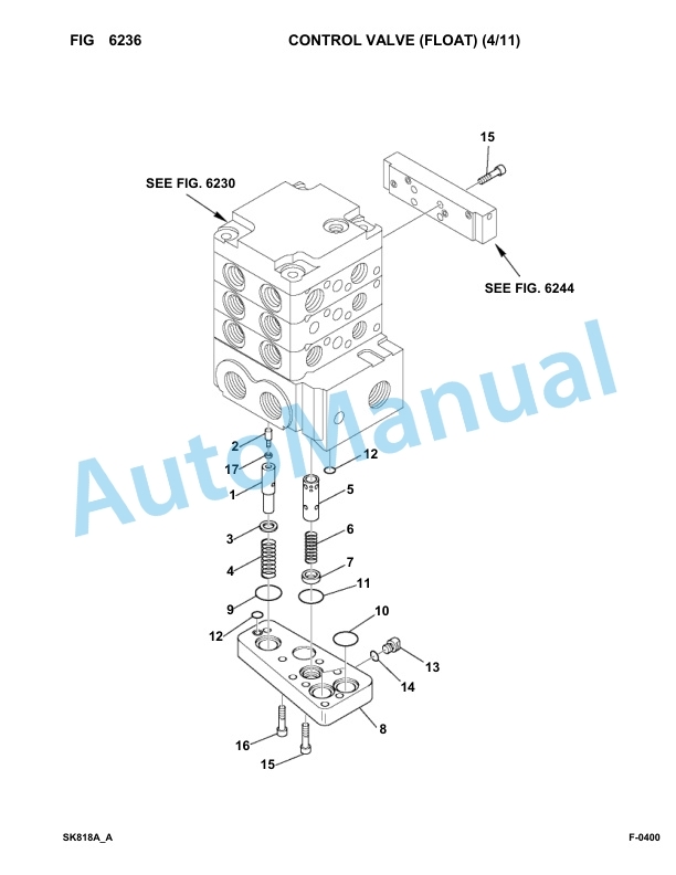 Komatsu SK818-5 USA Skid Loader Parts Manual 37BF50111-up 4 Komatsu SK818-5 USA Skid Loader Parts Manual 37BF50111-up-4