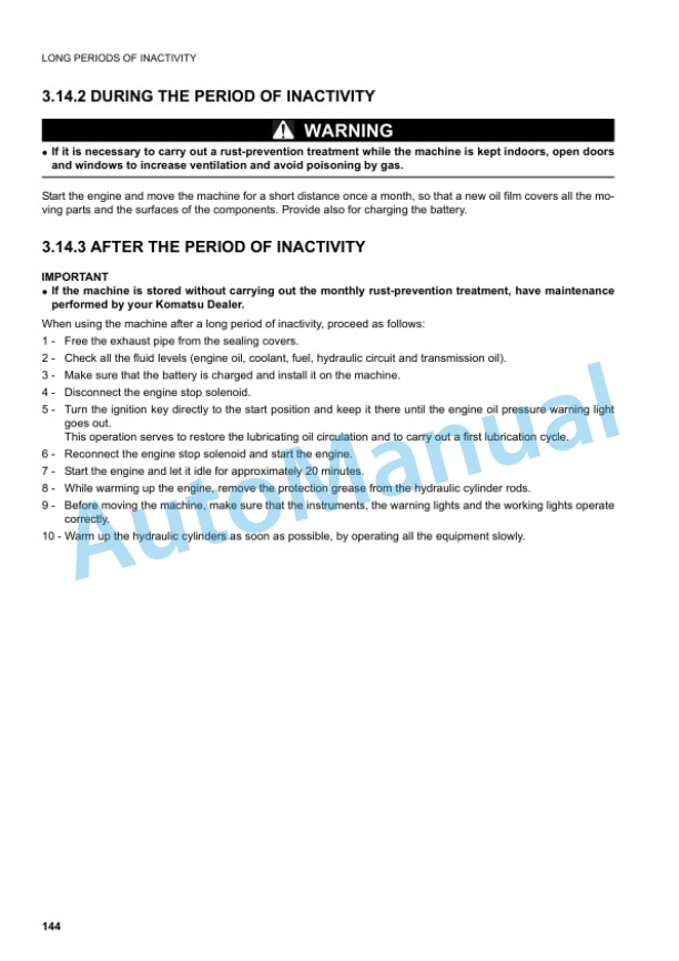 Komatsu SK820-5 Turbo Skid Steer Loader Operation and Maintenance Manual WEAM005102 4 Komatsu SK820-5 Turbo Skid Steer Loader Operation and Maintenance Manual WEAM005102 - Image 4