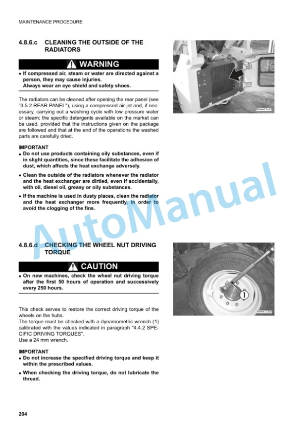 Komatsu SK820-5 Turbo Skid Steer Loader Operation and Maintenance Manual WEAM005402 5 Komatsu SK820-5 Turbo Skid Steer Loader Operation and Maintenance Manual WEAM005402 - Image 5