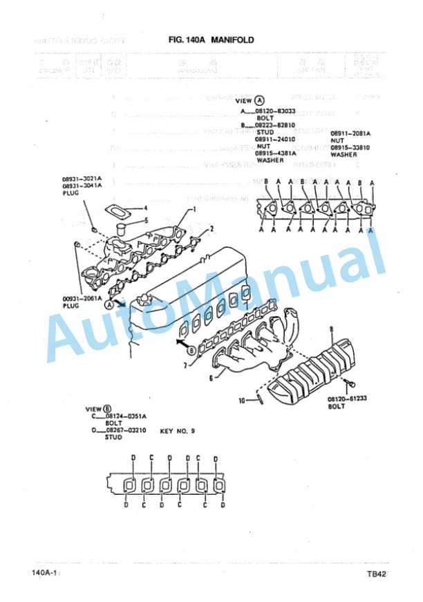 Komatsu TB42 Gasoline Engine Parts Manual PGCTB40-01 3 Komatsu TB42 Gasoline Engine Parts Manual PGCTB40-01-3