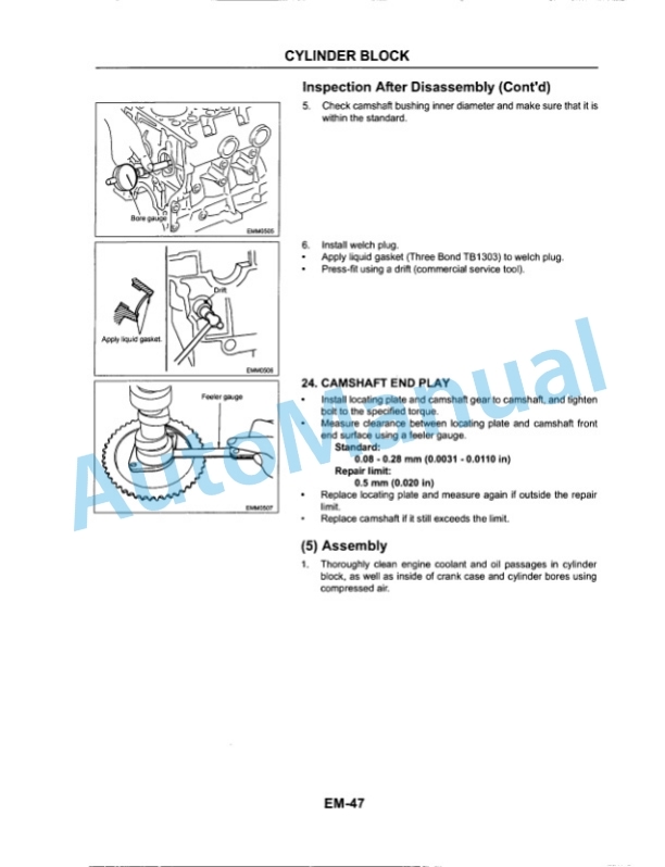 Komatsu TB45E Series Forklift Truck Service Manual SM127 3 Komatsu TB45E Series Forklift Truck Service Manual SM127 - Image 3
