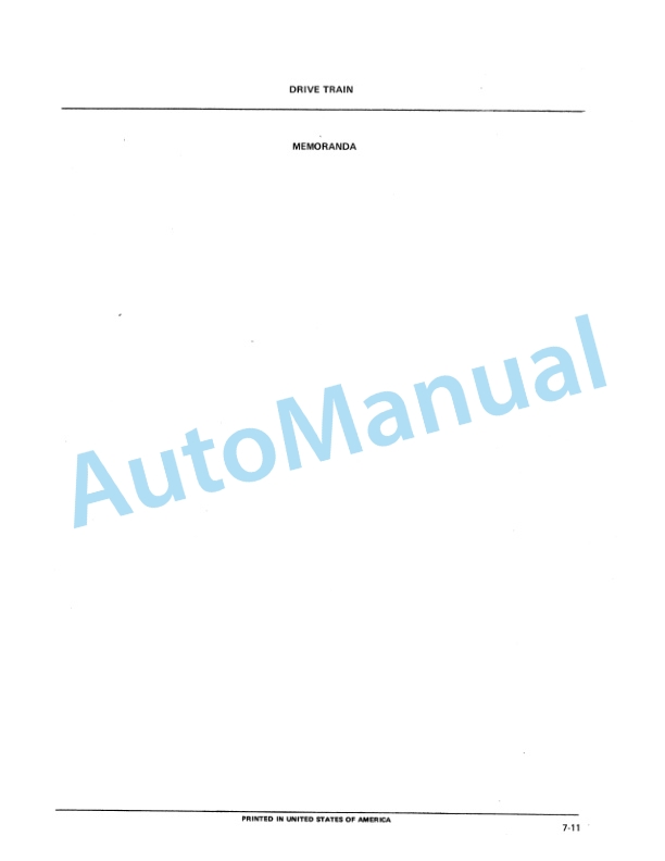 Komatsu TD-7E Crawler Tractor Parts Manual PC-TD7E-2 2 Komatsu TD-7E Crawler Tractor Parts Manual PC-TD7E-2-2