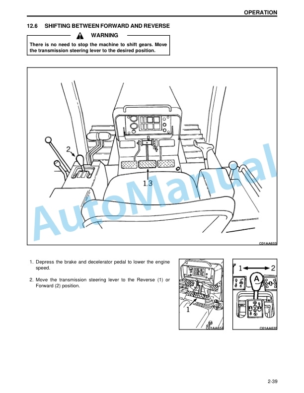 Komatsu TD-7H, TD-8H, TD-9H Crawler Tractor Operation and Maintenance Manual CEAM002801 3 Komatsu TD-7H, TD-8H, TD-9H Crawler Tractor Operation and Maintenance Manual CEAM002801 - Image 3