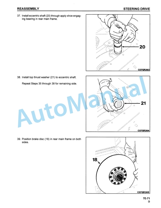Komatsu TD7H, TD8H, TD9H Crawler Tractor Shop Manual CEBM789H04 4 Komatsu TD7H, TD8H, TD9H Crawler Tractor Shop Manual CEBM789H04-4