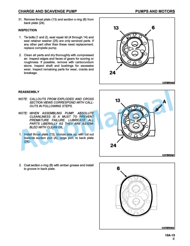 Komatsu TD7H, TD8H, TD9H Crawler Tractor Shop Manual CEBM789H04 5 Komatsu TD7H, TD8H, TD9H Crawler Tractor Shop Manual CEBM789H04-5