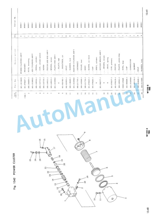Komatsu W120-3 Wheel Loader Parts Manual PEPB03837011 4 Komatsu W120-3 Wheel Loader Parts Manual PEPB03837011-4