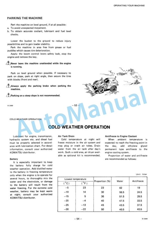 Komatsu W170-2 Wheel Loader Operation and Maintenance Manual SEAM384C00 3 Komatsu W170-2 Wheel Loader Operation and Maintenance Manual SEAM384C00-3