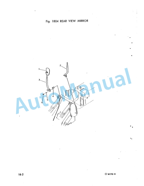 Komatsu W70-2 Wheel Loader Parts Manual PEPB03810203 5 Komatsu W70-2 Wheel Loader Parts Manual PEPB03810203-5