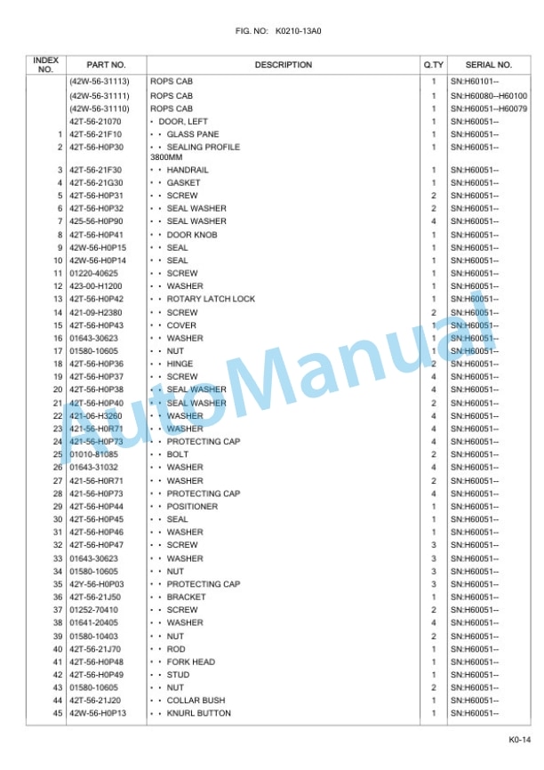 Komatsu WA100M-6 Wheel Loader Parts Manual 4 Komatsu WA100M-6 Wheel Loader Parts Manual-4