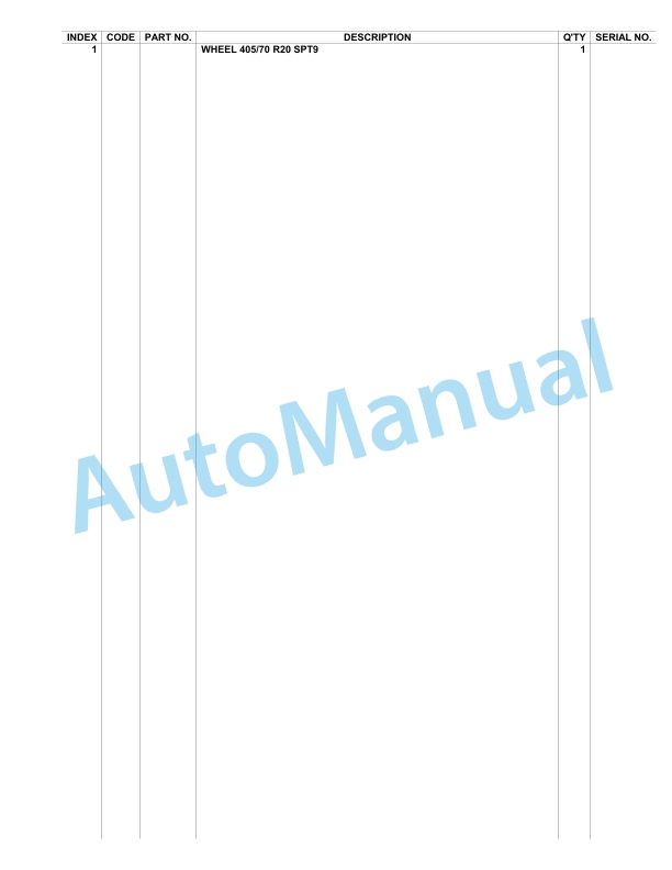 Komatsu WA100M-8E0 Parts Catalog H11201-UP 5 Komatsu WA100M-8E0 Parts Catalog H11201-UP-5