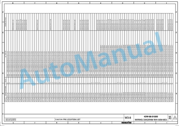 Komatsu WA100M-8E0 Wheel Loader Shop Manual 42W-06-51000 4 Komatsu WA100M-8E0 Wheel Loader Shop Manual 42W-06-51000 - Image 4