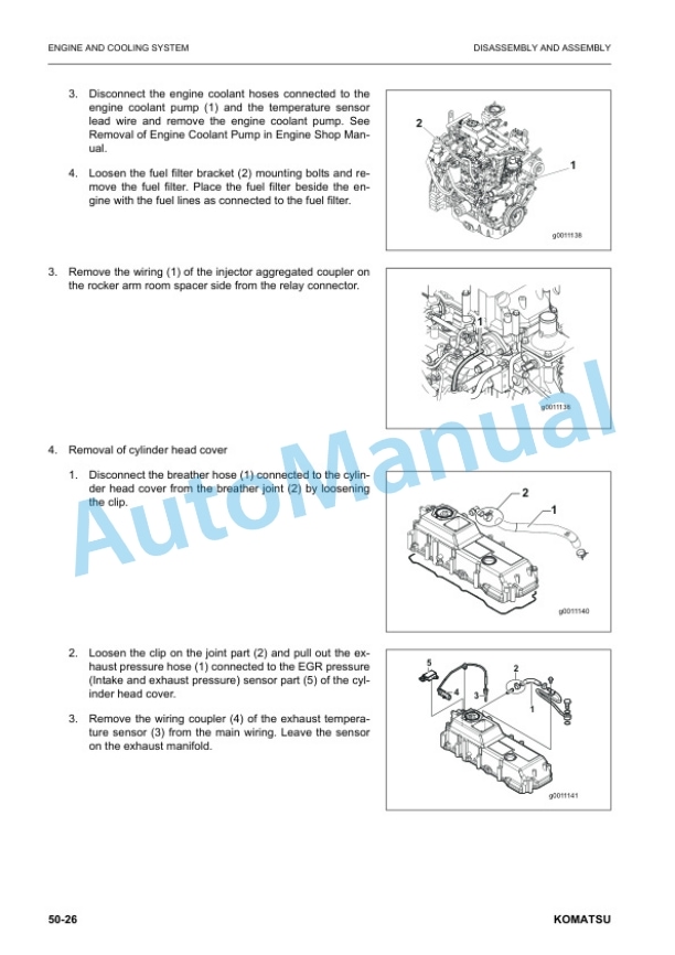 Komatsu WA100M-8E0 Wheel Loader Shop Manual VENBM07001 4 Komatsu WA100M-8E0 Wheel Loader Shop Manual VENBM07001 - Image 4