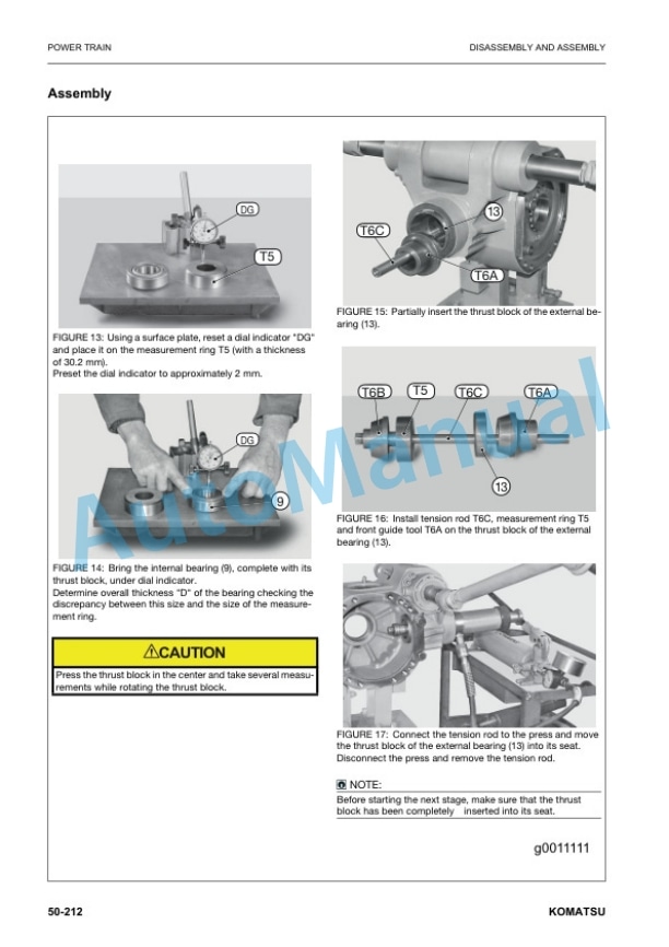 Komatsu WA100M-8E0 Wheel Loader Shop Manual VENBM07001 5 Komatsu WA100M-8E0 Wheel Loader Shop Manual VENBM07001 - Image 5