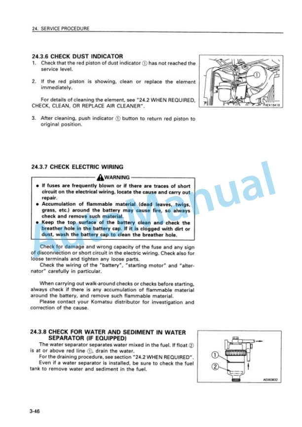 Komatsu WA120-3 Avance Wheel Loader Operation and Maintenance Manual PEN00256-00 5 Komatsu WA120-3 Avance Wheel Loader Operation and Maintenance Manual PEN00256-00 - Image 5