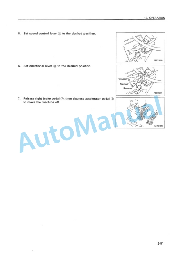 Komatsu WA120-3 Avance Wheel Loader Operation and Maintenance Manual SEAM007301 3 Komatsu WA120-3 Avance Wheel Loader Operation and Maintenance Manual SEAM007301 - Image 3