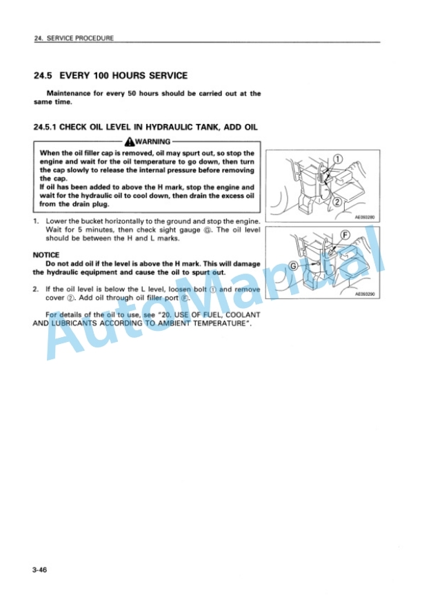 Komatsu WA120-3 Avance Wheel Loader Operation and Maintenance Manual SEAM007301 5 Komatsu WA120-3 Avance Wheel Loader Operation and Maintenance Manual SEAM007301 - Image 5