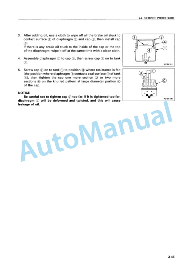Komatsu WA120-3 Avance Wheel Loader Operation and Maintenance Manual SEAM007302 5 Komatsu WA120-3 Avance Wheel Loader Operation and Maintenance Manual SEAM007302 - Image 5