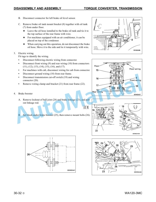 Komatsu WA120-3MC Wheel Loader Shop Manual CEBM005101 4 Komatsu WA120-3MC Wheel Loader Shop Manual CEBM005101 - Image 4