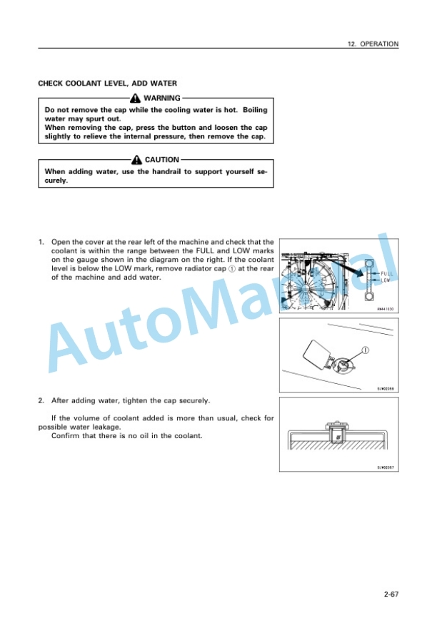 Komatsu WA1200-3 Galeo Wheel Loader Operation and Maintenance Manual PEN00074-02 3 Komatsu WA1200-3 Galeo Wheel Loader Operation and Maintenance Manual PEN00074-02 - Image 3