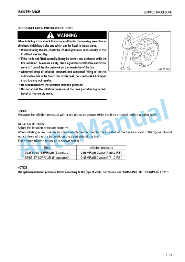 Komatsu WA1200-3 Wheel Loader Operation and Maintenance Manual TEN00144-03 5 Komatsu WA1200-3 Wheel Loader Operation and Maintenance Manual TEN00144-03 - Image 5
