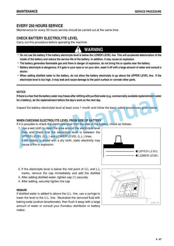 Komatsu WA1200-3 Wheel Loader Operation and Maintenance Manual TEN00460-02 5 Komatsu WA1200-3 Wheel Loader Operation and Maintenance Manual TEN00460-02 - Image 5
