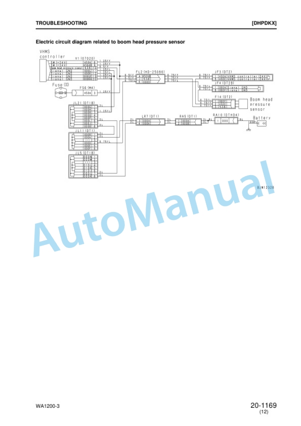Komatsu WA1200-3 Wheel Loader Shop Manual SEBM018227 4 Komatsu WA1200-3 Wheel Loader Shop Manual SEBM018227-4