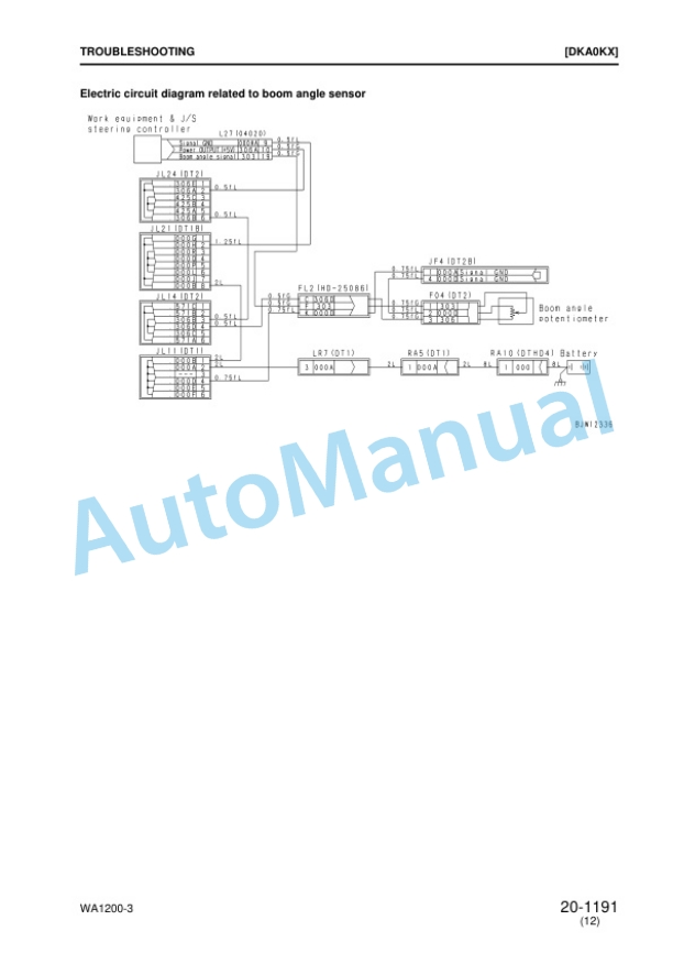 Komatsu WA1200-3 Wheel Loader Shop Manual SEBM018231 4 Komatsu WA1200-3 Wheel Loader Shop Manual SEBM018231-4