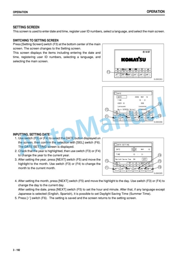 Komatsu WA1200-6 Wheel Loader Operation and Maintenance Manual PEN02072-00 4 Komatsu WA1200-6 Wheel Loader Operation and Maintenance Manual PEN02072-00-4