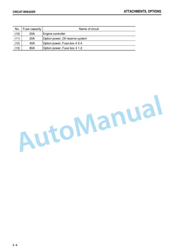 Alternative view of Komatsu WA1200-6 Wheel Loader Operation and Maintenance Manual TEN00586-00