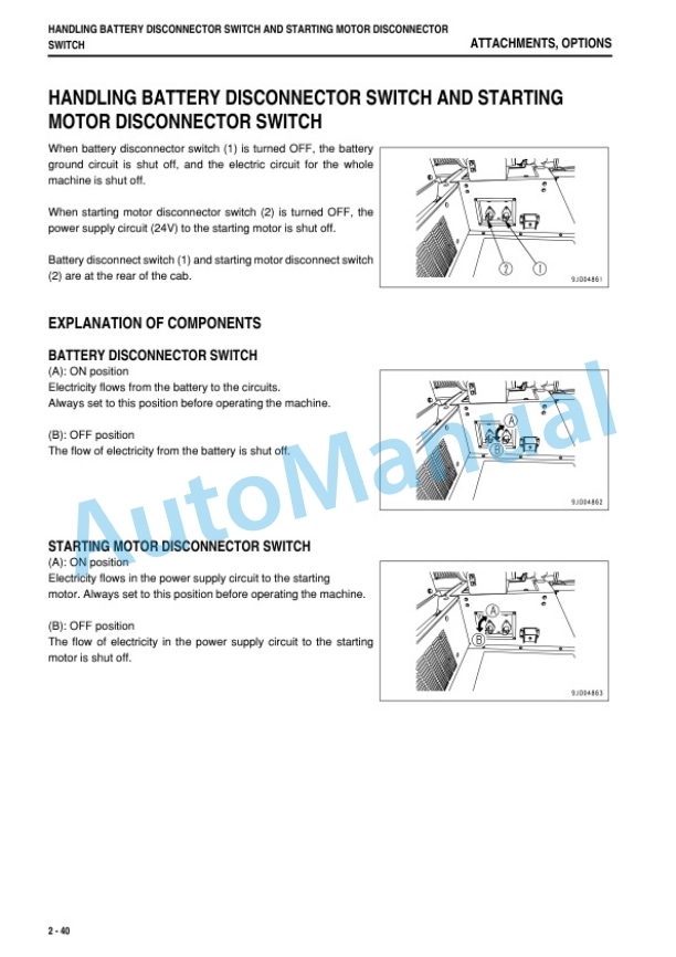Komatsu WA1200-6 Wheel Loader Operation and Maintenance Manual TEN00586-00 5 Komatsu WA1200-6 Wheel Loader Operation and Maintenance Manual TEN00586-00 - Image 5