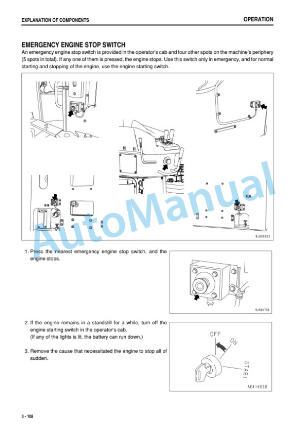 Komatsu WA1200-6 Wheel Loader Operation and Maintenance Manual TEN01113-00 3 Komatsu WA1200-6 Wheel Loader Operation and Maintenance Manual TEN01113-00-3