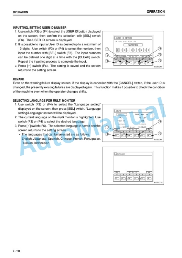 Komatsu WA1200-6 Wheel Loader Operation and Maintenance Manual TEN01113-00 4 Komatsu WA1200-6 Wheel Loader Operation and Maintenance Manual TEN01113-00-4