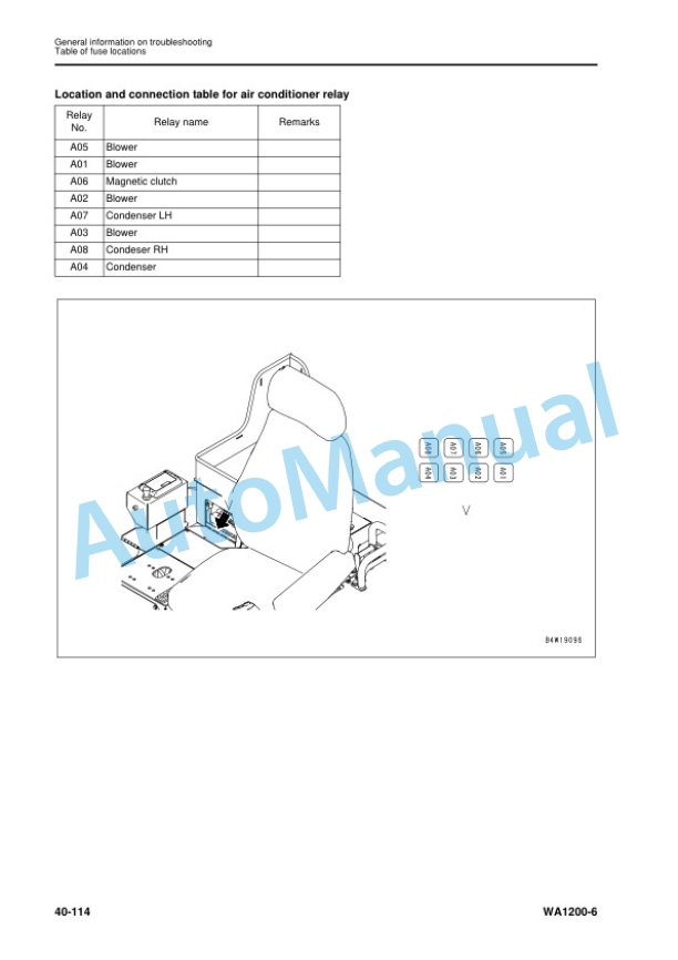 Komatsu WA1200-6 Wheel Loader Shop Manual SEN06774-01 3 Komatsu WA1200-6 Wheel Loader Shop Manual SEN06774-01 - Image 3