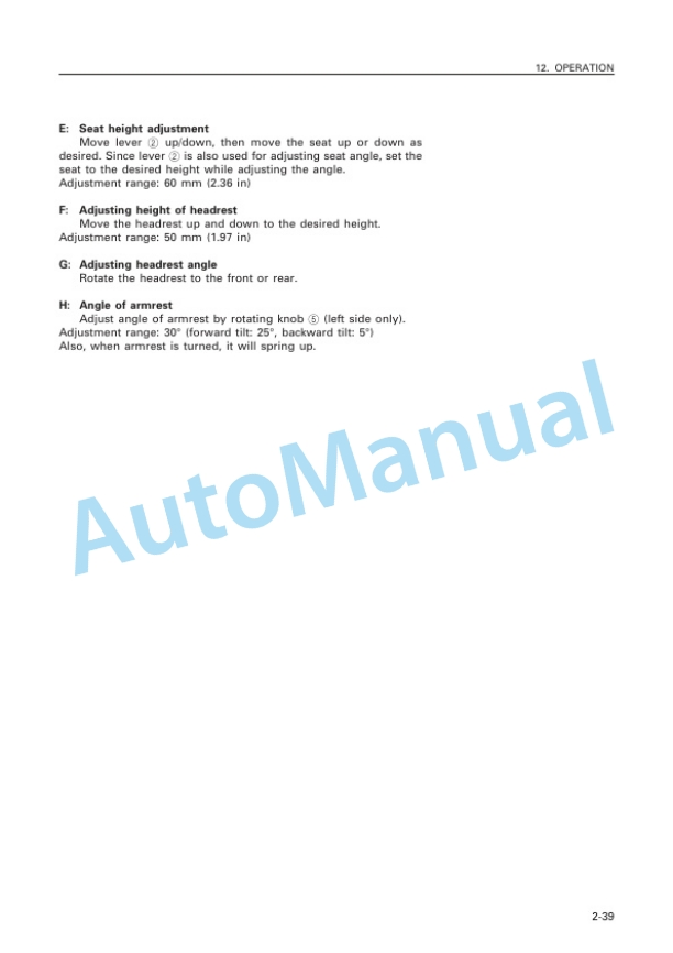 Komatsu WA120L-3MC Avance Wheel Loader Operation and Maintenance Manual SEAM038301T 3 Komatsu WA120L-3MC Avance Wheel Loader Operation and Maintenance Manual SEAM038301T - Image 3