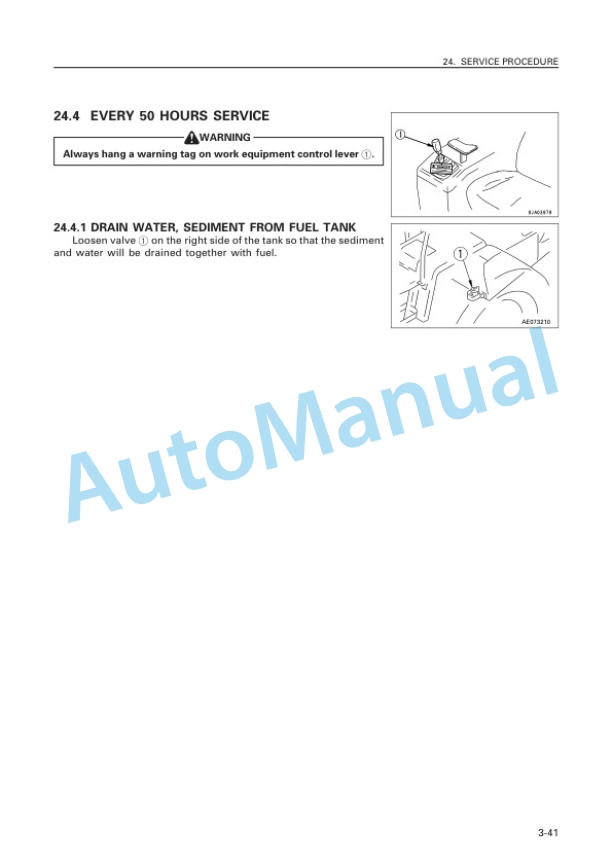 Komatsu WA120L-3MC Avance Wheel Loader Operation and Maintenance Manual SEAM038301T 5 Komatsu WA120L-3MC Avance Wheel Loader Operation and Maintenance Manual SEAM038301T - Image 5