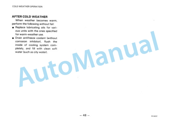 Komatsu WA150-1 Wheel Loader Operation and Maintenance Manual SEAM04170104 3 Komatsu WA150-1 Wheel Loader Operation and Maintenance Manual SEAM04170104 - Image 3