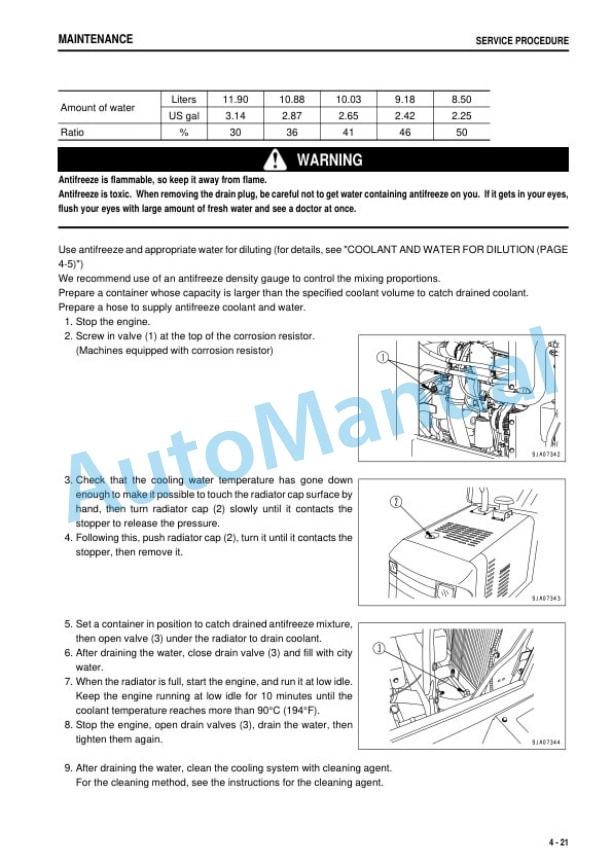 Komatsu WA150-5 Galeo Wheel Loader Operation and Maintenance Manual TEN00077-00 5 Komatsu WA150-5 Galeo Wheel Loader Operation and Maintenance Manual TEN00077-00 - Image 5