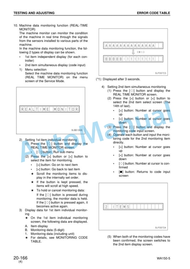 Komatsu WA150-5 Shop Manual SEBM033810 3 Komatsu WA150-5 Shop Manual SEBM033810 - Image 3