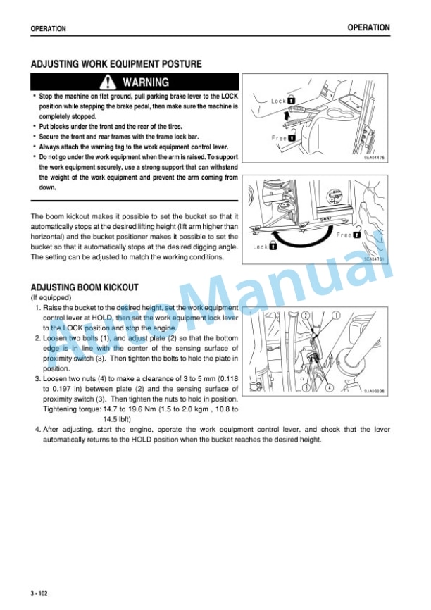 Komatsu WA150-5 Wheel Loader Operation and Maintenance Manual PEN00212-05 4 Komatsu WA150-5 Wheel Loader Operation and Maintenance Manual PEN00212-05 - Image 4