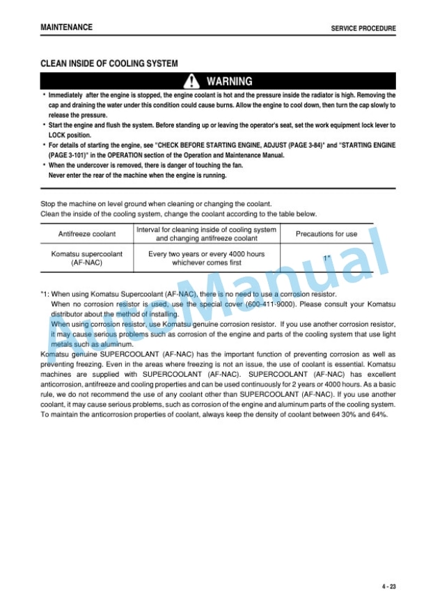 Komatsu WA150-5 Wheel Loader Operation and Maintenance Manual PEN00572-05 5 Komatsu WA150-5 Wheel Loader Operation and Maintenance Manual PEN00572-05-5