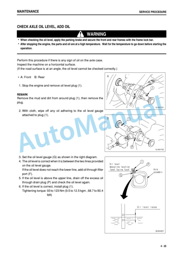 Komatsu WA150-5 Wheel Loader Operation and Maintenance Manual TEN00209-05 5 Komatsu WA150-5 Wheel Loader Operation and Maintenance Manual TEN00209-05 - Image 5