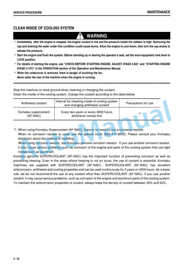 Komatsu WA150-5 Wheel Loader Operation and Maintenance Manual TEN01107-00 5 Komatsu WA150-5 Wheel Loader Operation and Maintenance Manual TEN01107-00-5