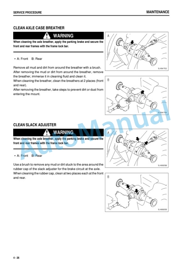 Komatsu WA150-6 Wheel Loader Operation and Maintenance Manual TEN00491-04 5 Komatsu WA150-6 Wheel Loader Operation and Maintenance Manual TEN00491-04 - Image 5