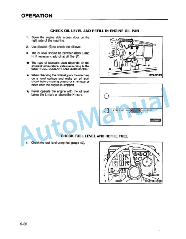 Komatsu WA180-1LC Wheel Loader Operation and Maintenance Manual CEAMW17021 3 Komatsu WA180-1LC Wheel Loader Operation and Maintenance Manual CEAMW17021 - Image 3