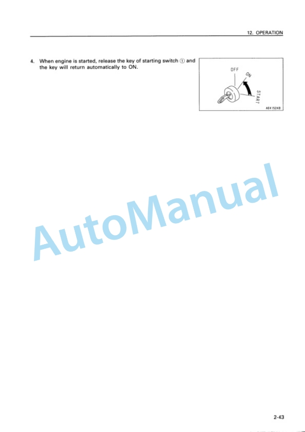 Komatsu WA180-3 Avance Wheel Loader Operation and Maintenance Manual TEN00253-00 3 Komatsu WA180-3 Avance Wheel Loader Operation and Maintenance Manual TEN00253-00 - Image 3
