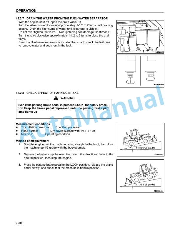 Komatsu WA180-3, WA180L-3 Wheel Loader Operation and Maintenance Manual CEAM001302 3 Komatsu WA180-3, WA180L-3 Wheel Loader Operation and Maintenance Manual CEAM001302 - Image 3
