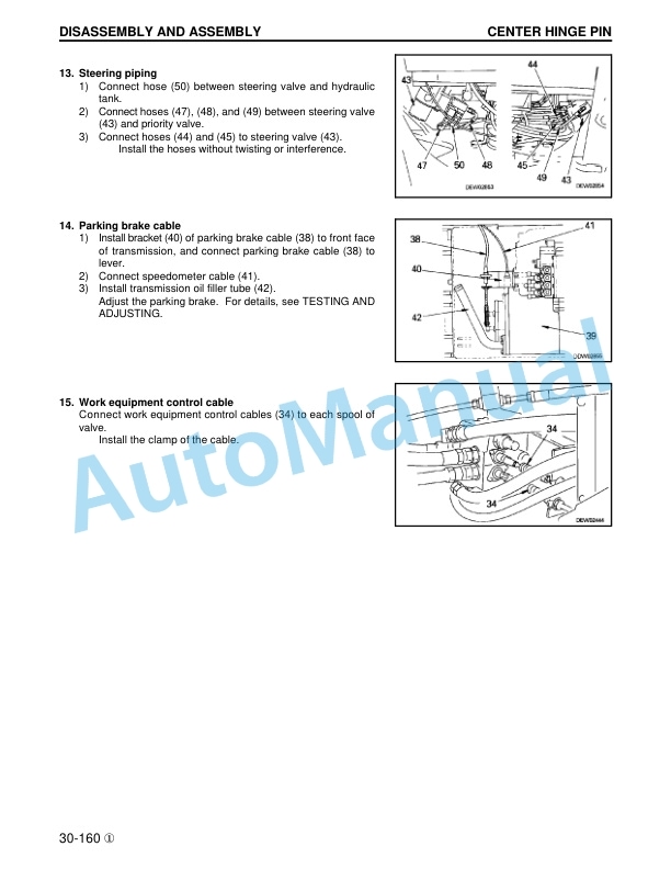 Komatsu WA180-3, WA180L-3 Wheel Loader Shop Manual CEBM001102 5 Komatsu WA180-3, WA180L-3 Wheel Loader Shop Manual CEBM001102 - Image 5