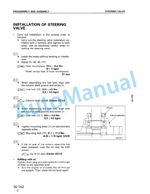 Komatsu WA180-3 Wheel Loader Shop Manual SEBM005802 5 Komatsu WA180-3 Wheel Loader Shop Manual SEBM005802 - Image 5